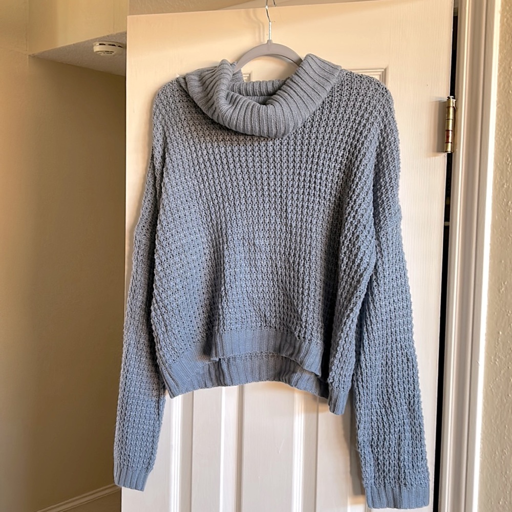 Pink Lily Loose Turtle Neck Sweater